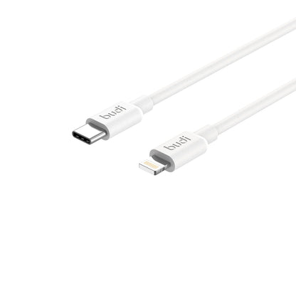 1M Budi PD 2.4A Type-C to iPhone Fast Cable