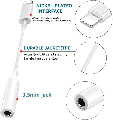 Lightning to 3.5 mm Headphone Jack Adapter