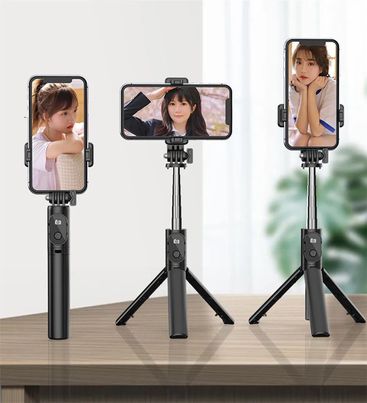 Bluetooth Selfie Stick Monopod Tripod for iPhone and Smartphone