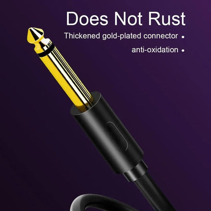 1.5 metre 6.5mm Jack Audio Cable (6.5mm to 6.5mm Aux Cable)