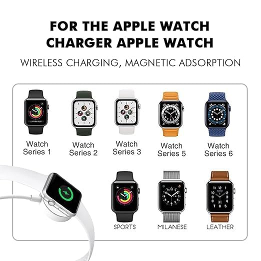 Watch Charger for Apple Watch [MFI Certified] USB-Magnetic Fast Charging Cable