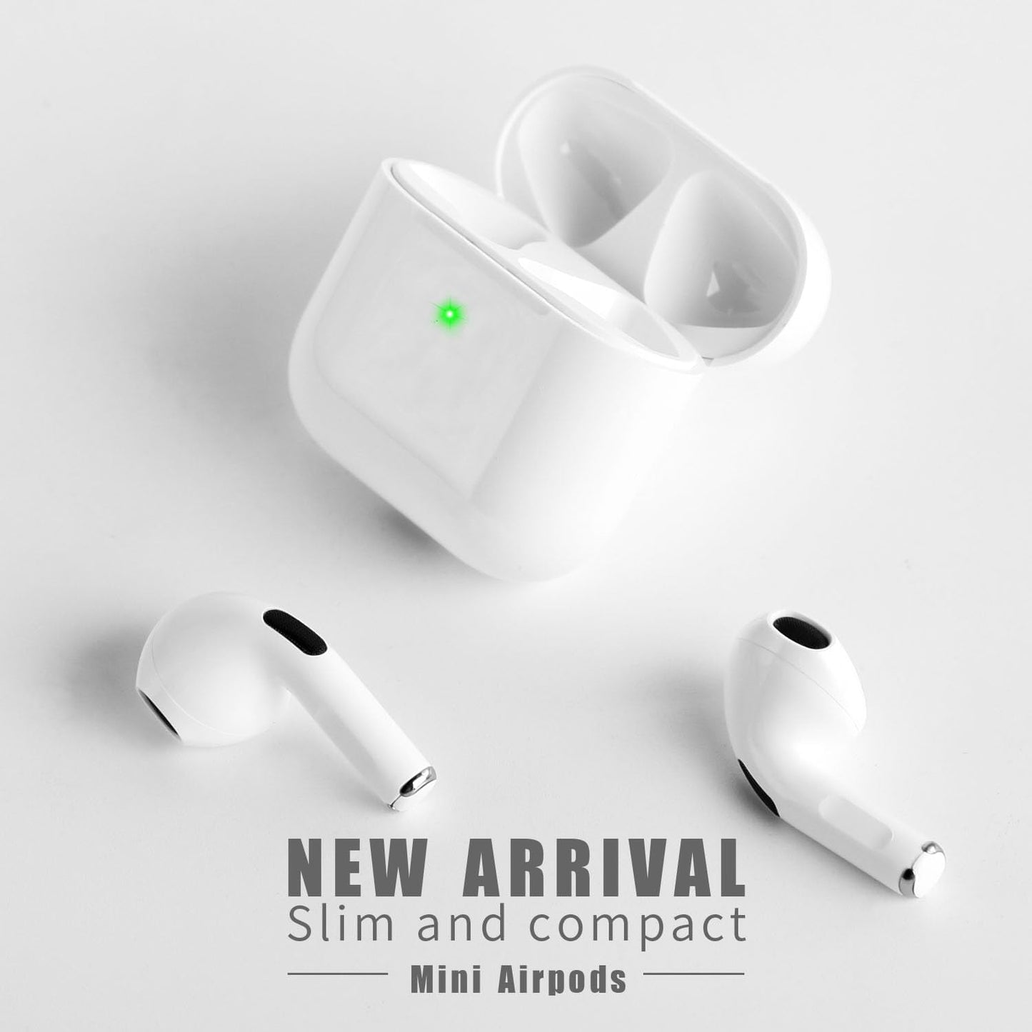 Budi TWS Wireless Earbuds - Bluetooth 5.0, Hi-Fi Stereo