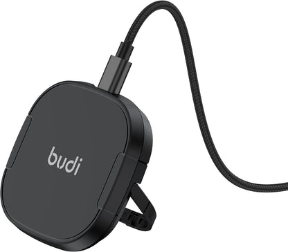 BUDI Magnetic Wireless Car Charger - 15W