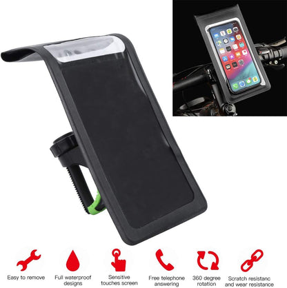 Bicycle Waterproof Phone Bag Touch Screen Frame Case for Road Bike