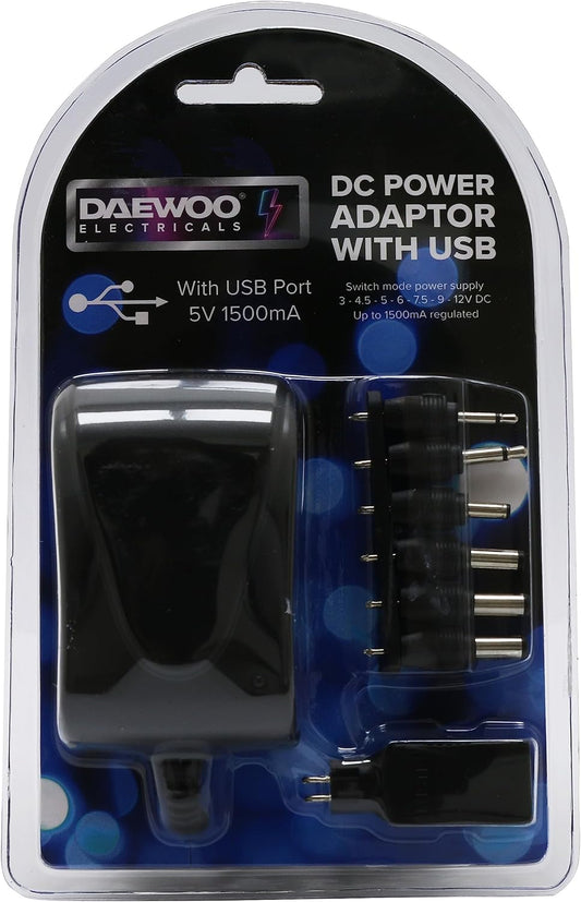 DAEWOO 1500 MAH AC/DC Power Adapter