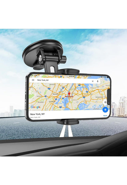 Mobile Car Mount Suction Cup Holder for Dashboard & Windshield