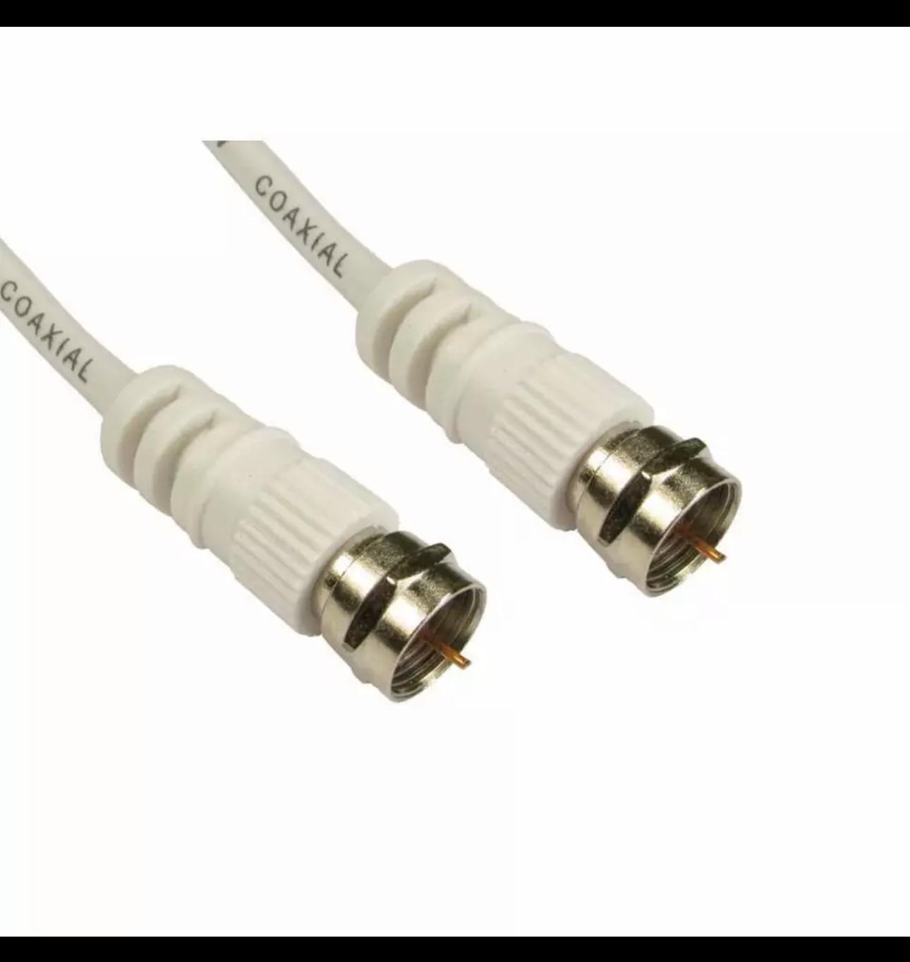 Satellite Extension Lead Kit (F Plug to F Plug with One Double Female Connector 8Metre)