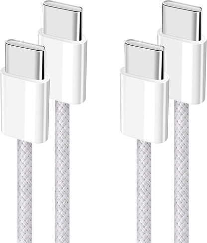 IPH 16 45W USB C to USB C Fast Charging Cable Braided For Type-c Devices (IPHONE, SAMSUNG, HUAWEI,PIXEL)