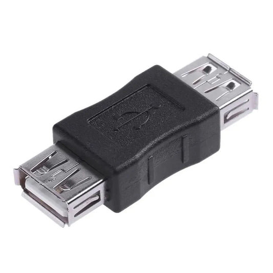 2-Pack USB 3.0 Coupler USB Female to Female Adapter Gender Changer, USB 3.0 Female to Type A Female 3.0 Cable Coupler, for Connecting Two USB Male Ends Cord, Extension Connector